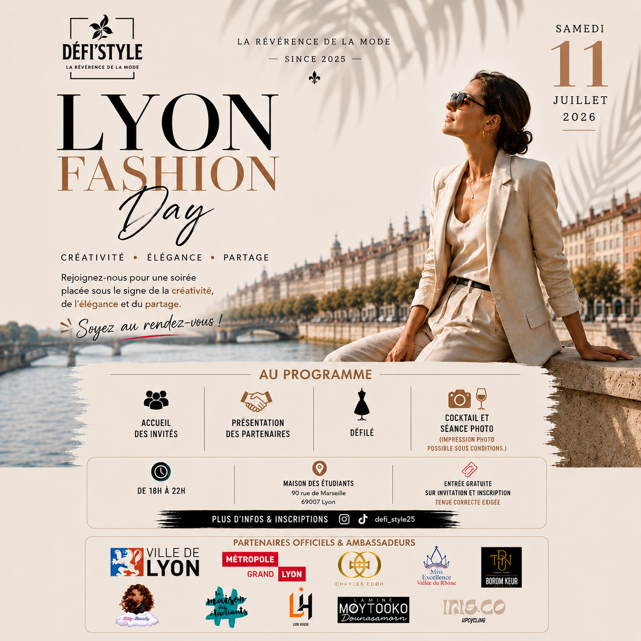 Affiche Lyon Fashion Day