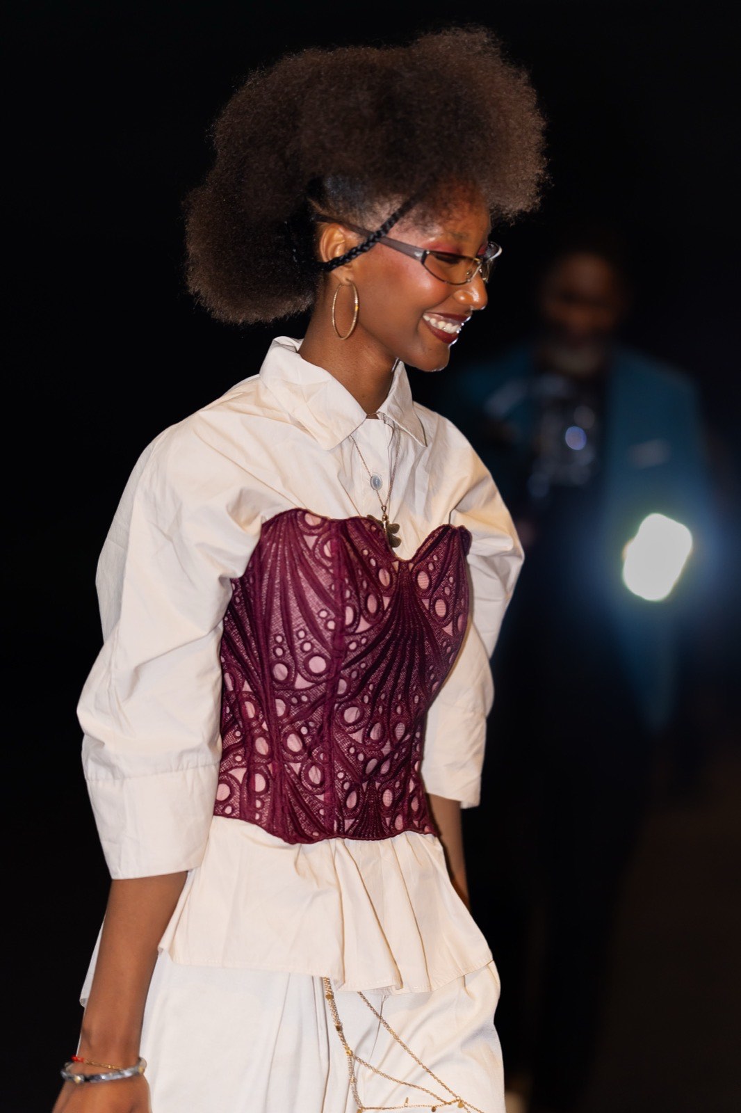 Portrait d'un participant au Dress to Impress